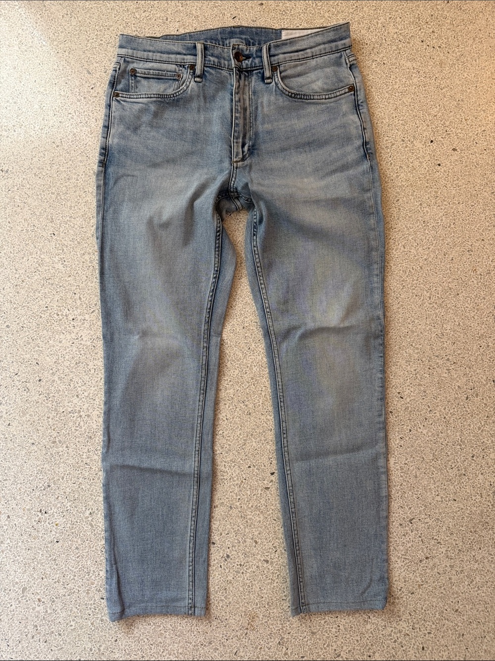 rag & bone Fit 2 Men's Slim Light Vintage  Wash Jeans 30 x 30